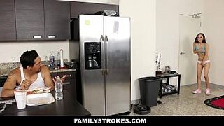 FamilyStrokes - Stepdaughter (Lucy Doll) Lives to Please Her StepDaddy