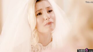 On her wedding day stepmom licked stepdaughters pussy