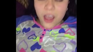 PaolaPonkc mendez I fuck a girl in pajamas tremendous rich slut
