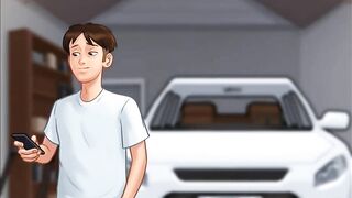 Summertime Saga Cap 10 - Mi Madrastra Me Hace Una Paja En La Ducha