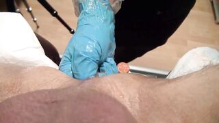 Fisting, double fisting, gyno exam, nurse, doctor