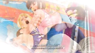 DOA / Hitomi and Leifang Fucked at Circus Training SFM