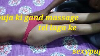 Bhabhi ji ka oil massage pura body mei tel laga ke malis kiya sexypuja ki garm jawaani hindi odio HD 1080 bangali
