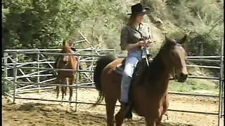 Ranch hand fucking the cute babe