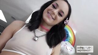 Petite Teen In b. Anal Hookup With Random Guy