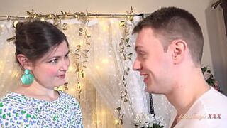 AuntJudysXXX (Debut!) - Adorable 40yo MILF Aurora Catches a Panty Thief and gets a Creampie