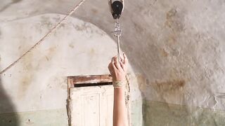 Slave Luna in AOH torture