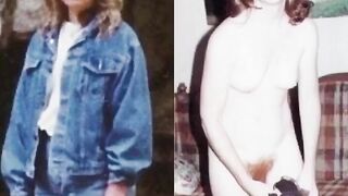 Dressed Undressed Vintage Girls Lots of Hairy Pussies