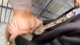French Sandra fucked in Jail