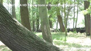 Activist Babe Swallows Old Cum for the Environment