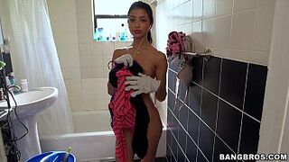Petite teen maid