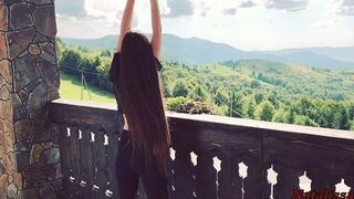 Step Brother Creampied Me During Morning Workout - Natalissa