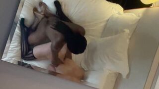 BBC filling this little amateur married pussy. Part 2/6