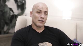 Stunning brunette gets her pussy eaten by Derrick Pierce!