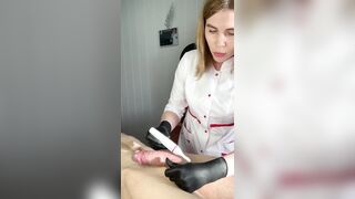 Russian Depilation Master SugarNadya Trimmed Her Penis And Balls Hair Before Spontaneous Ejaculation