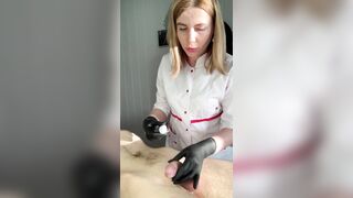 Russian Depilation Master SugarNadya Trimmed Her Penis And Balls Hair Before Spontaneous Ejaculation