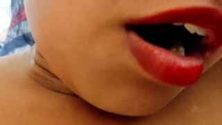 Hot Indian Aunty peeing for virgin boy in Hindi part1