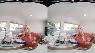 Your horny stepmother wants to teach you a lesson in virtual reality