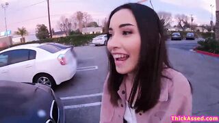 18yo Aria Lee facesits a guy and rides