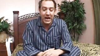 Hot Stepmom In Lingerie Seduces Her Stepson!