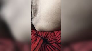 My wife’s black pussy closeup