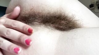 Indian girl with a natural pussy
