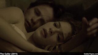 cute Rachelle Lefevre topless and sexy movie scenes