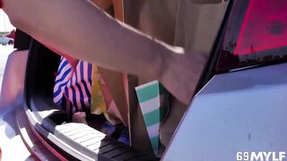 Summer Hart Mylf Thrusting Her Huge Boobs