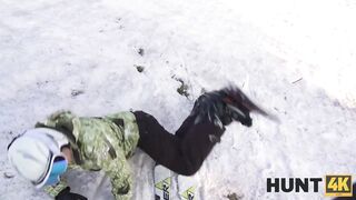 HUNT4K. Ski Resort Cuckold