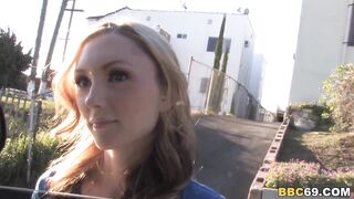 Skinny Amy Quinn Fucks BBC POV Style