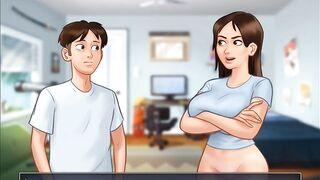 Summertime Saga Cap 6 - Fucking A Camgirl For Her Fans