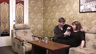 Step Mom! Russian amateur!