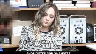 - Caught On Tape Stealing Teen Fucked By Security