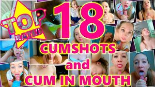 Best of Amateur Cum In Mouth Compilation! Huge Multiple Cumshots and Oral Creampies! Vol. 1