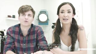 Freya Dee in threesome with Steve Q