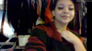 Cute chubby girl on Skype (part 3)