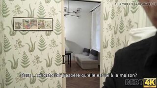 DEBT4k. Collector asked about his wife to fuck her ass