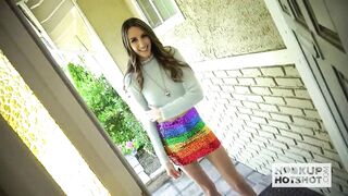 Pretty Puerto Rican babe Natalia Nix used up by Hookup Hotsh