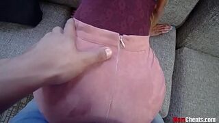 Putting My Cock Between Mom's Thighs- Abby Lee