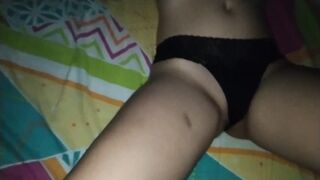 I find my stepsister lying down and I take advantage of her. Multiple orgasms.