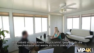 VIP4K. Pretty blonde Allie Rae gladly gives her sissy