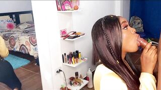 Sexy evil girl ruins 2 orgasms and still wants more cum (so messy!)