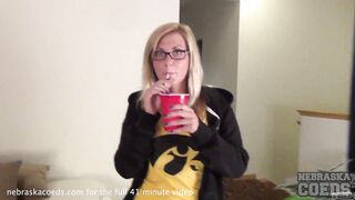 miranda first time using a dildo ever in her life