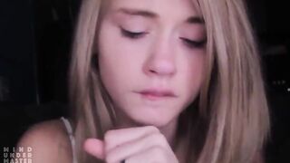 Hannah Hays - STEPDAUGHTER & STEPDAD blowjob cum