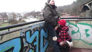 Stepfather fucked Teen Outdoor