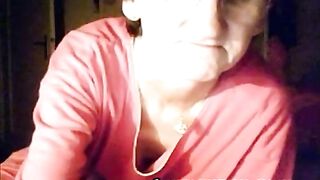 Grandma and granddaughter flashing pussy and tits on webcam