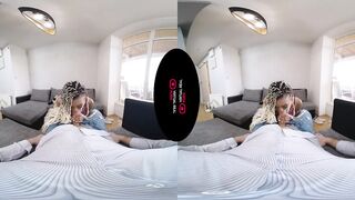 Interracial Sex with Ebony Blonde