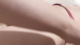 I massage and give all the pleasure to my slut in a motel