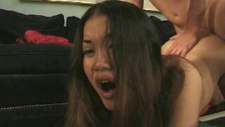 Pregnant Thai Girl Fucks and Gets Cum on Face