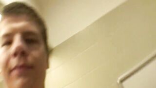 Blonde Mature Fucked In A Public Mall Restroom